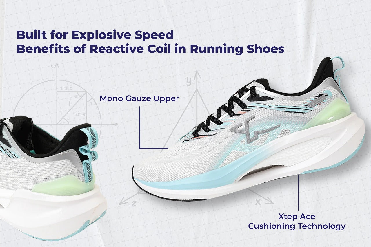 Built for Explosive Speed: Benefits of Reactive Coil in Running Shoes
