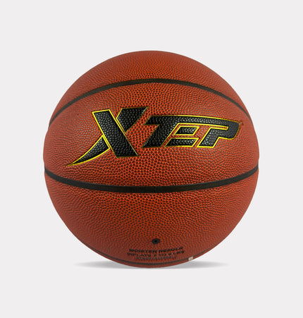 Xtep Basketball | High Grip, Durable Brown Ball for Indoor & Outdoor Play