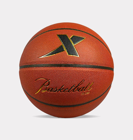 Xtep Basketball | High Grip, Durable Brown Ball for Indoor & Outdoor Play