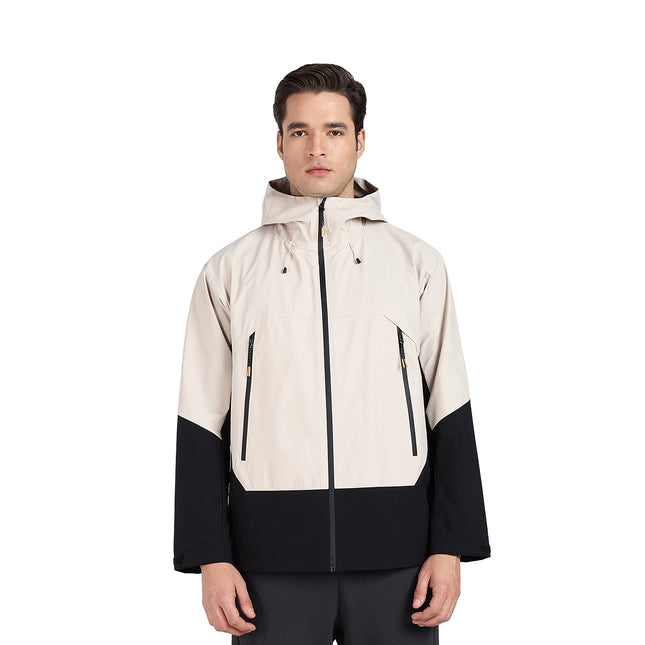 XTEP Men's Outdoor  X-Shield Tech Double Layer Windbreaker Training Jacket