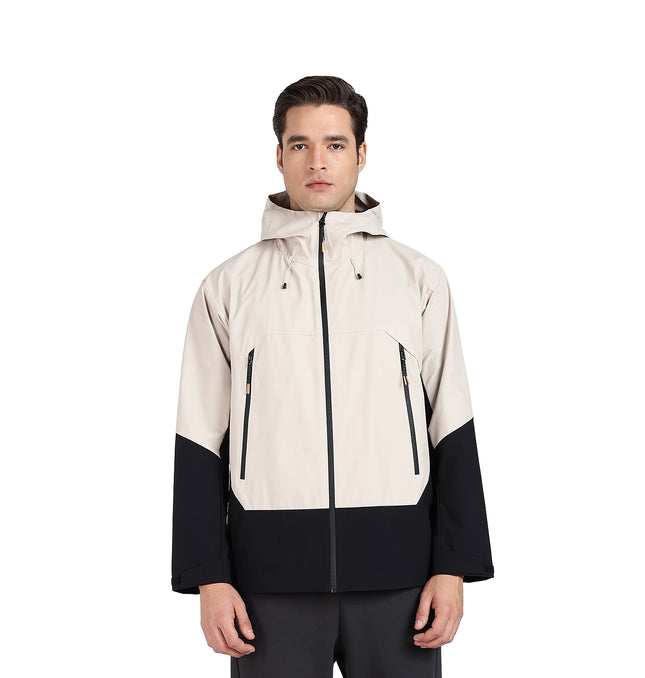 XTEP Men's Outdoor  X-Shield Tech Double Layer Windbreaker Training Jacket