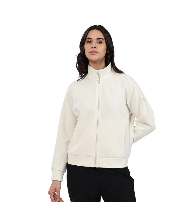 XTEP Women's Winter Training 3D Fit Shape Smooth Feel Knitted Jacket