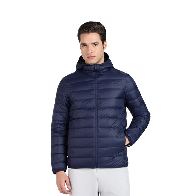XTEP Men's Performance X-shield  Tech (Waterproof, Stainproof, Oilproof) Padded Down Jacket