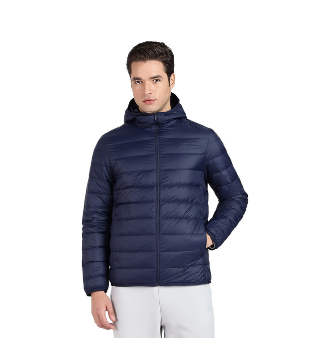 XTEP Men's Performance X-shield  Tech (Waterproof, Stainproof, Oilproof) Padded Down Jacket