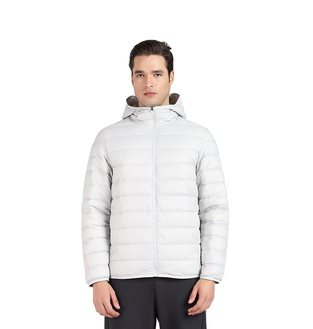 XTEP Men's Performance X-shield  Tech (Waterproof, Stainproof, Oilproof) Padded Down Jacket