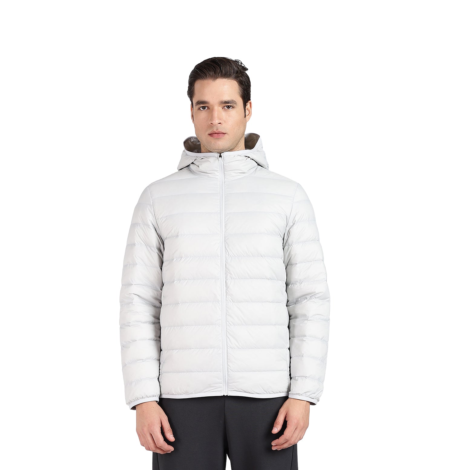X-Shield Padded Down Jacket - Moss Grey