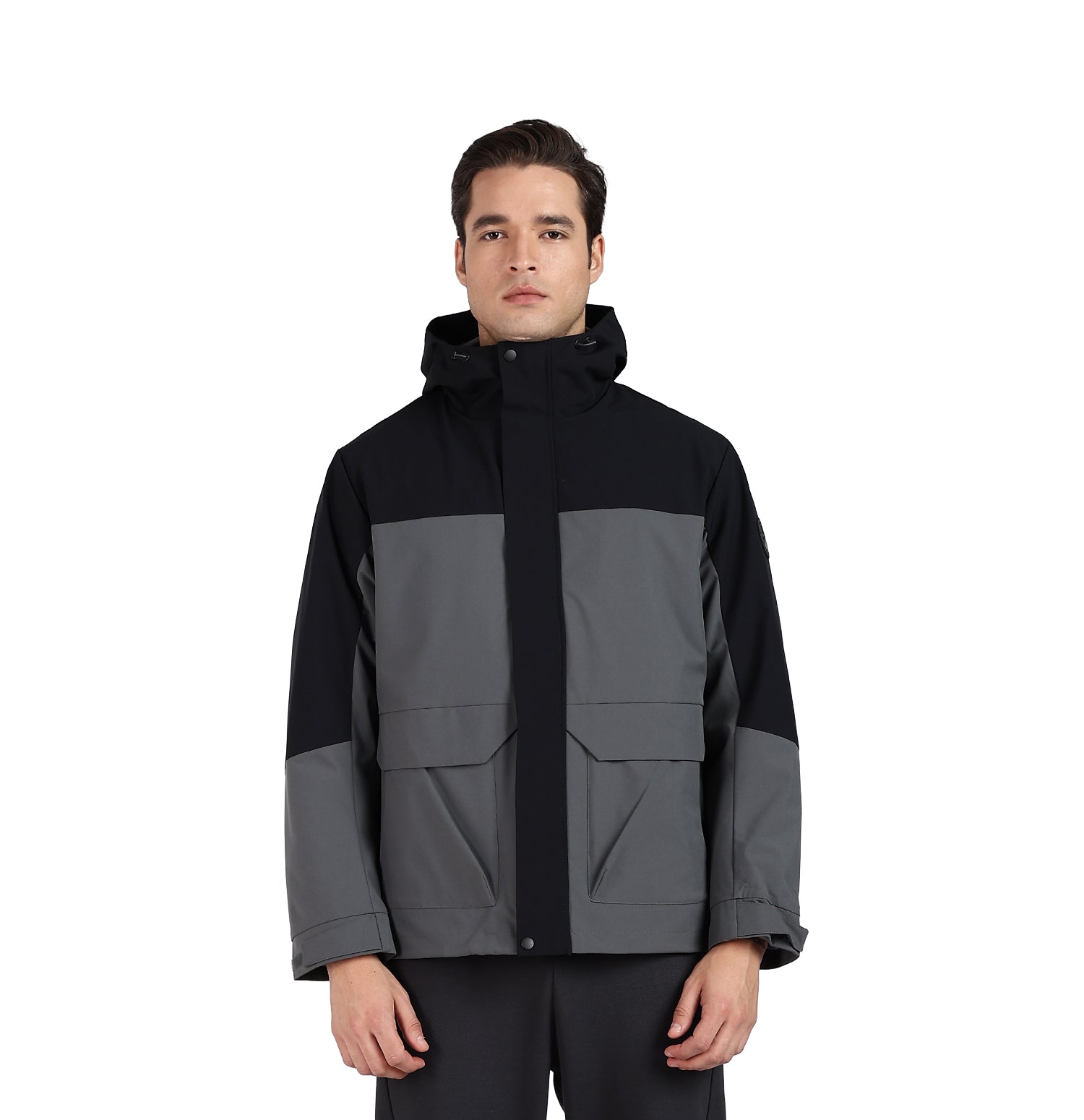 Twinset 3-in-1 Winter Jacket - Black/Grey