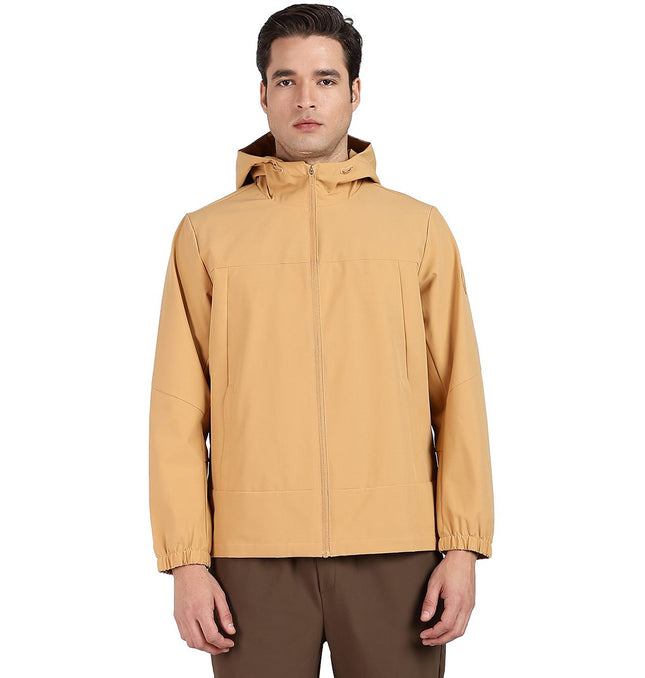 XTEP Men's  X-Shield Tech Double Layer Windbreaker Outdoor Training Jacket