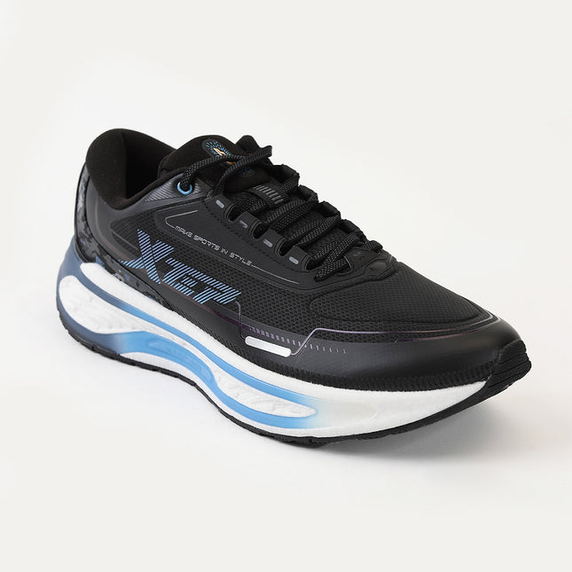 Xtep Men Ace Running Shoes - Black / Blue / 40