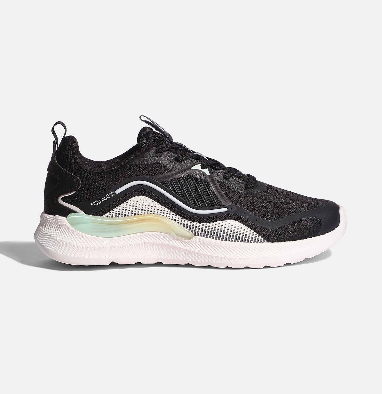 Xtep Women’s Dynamic Foam Running Shoes - Canvas White Black / 35