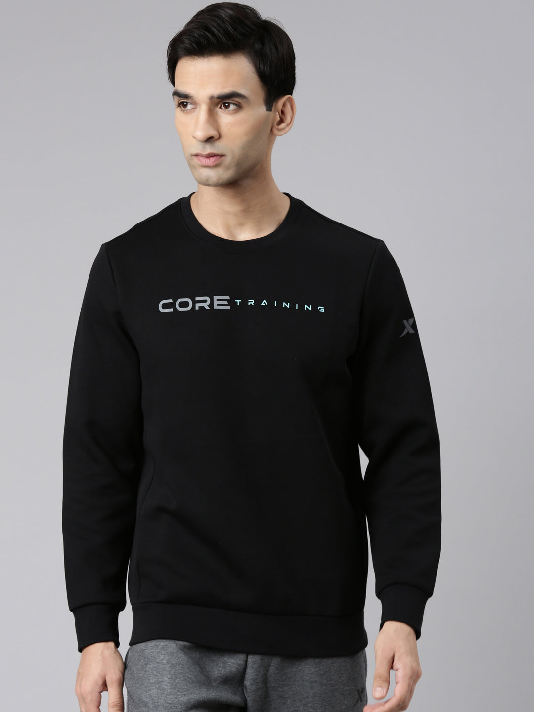 Xtep-Comfort Men Sweater - Black / S