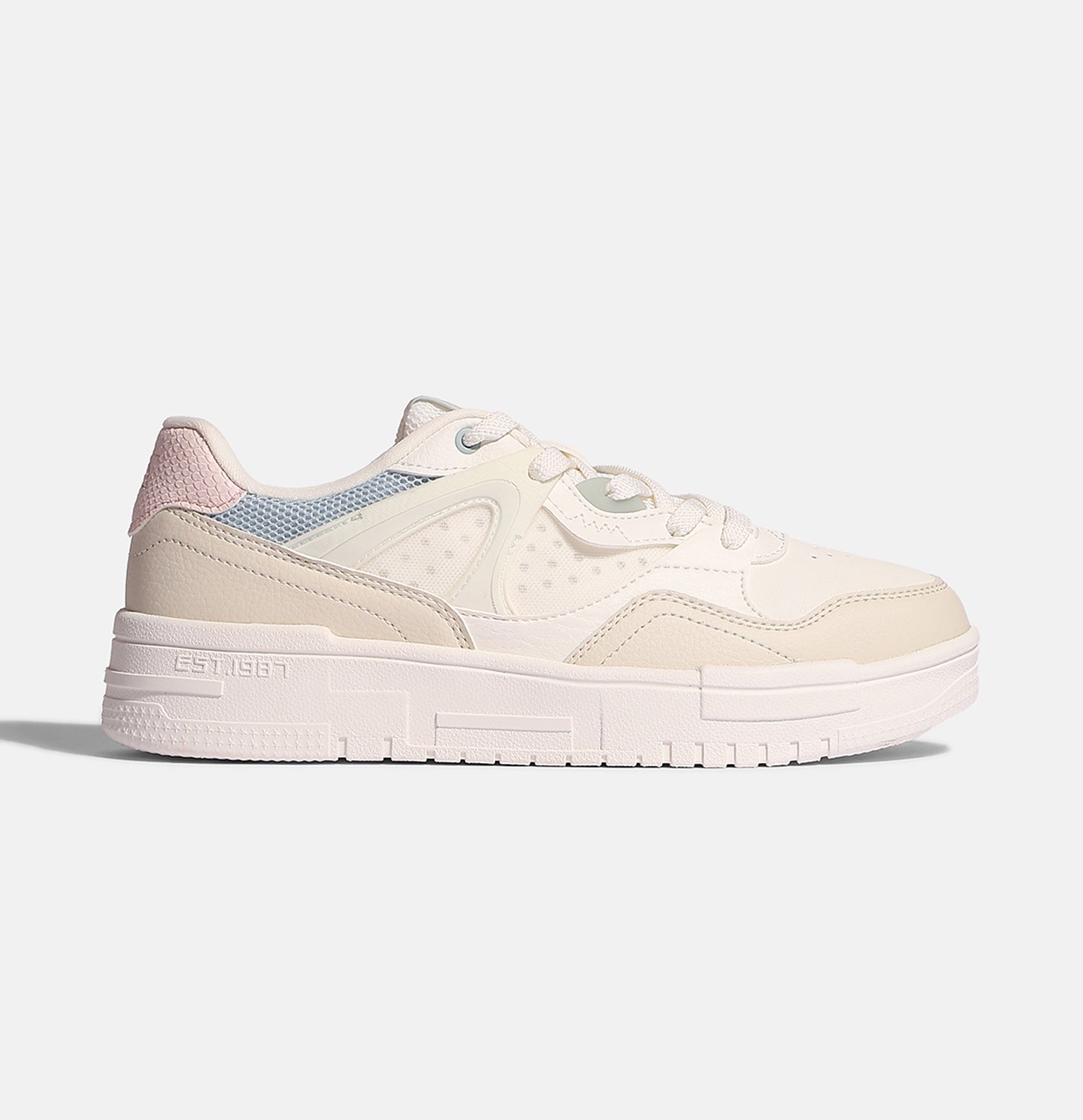 Xtep Women Colourblock Skate Sneakers - 35