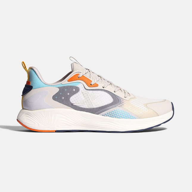 Xtep Men Dynamic Foam Running Shoes - White tea / Dove Grey / 40