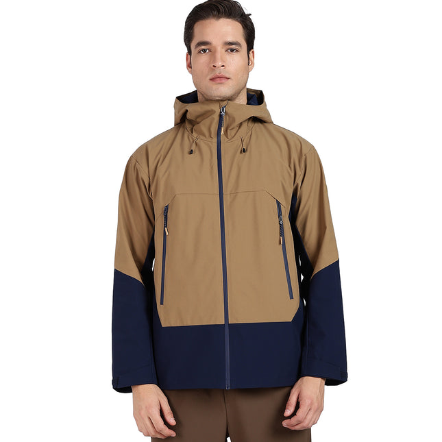 XTEP Men's Outdoor  X-Shield Tech Double Layer Windbreaker Training Jacket