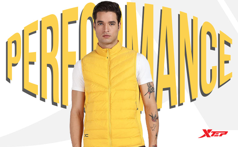 XTEP Men's Antibacterial Windproof Water Repellent Winter Jacket