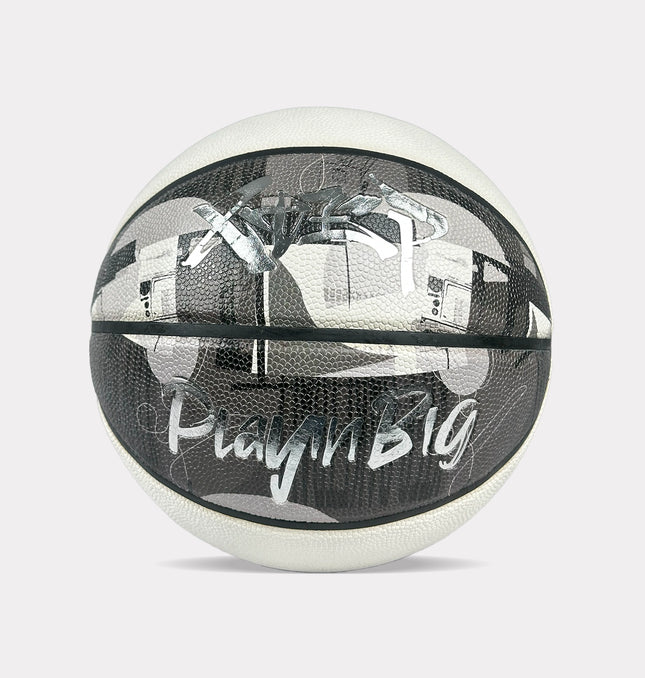 Xtep Basketball | High Grip, Durable Coffee white Ball for Indoor & Outdoor Play