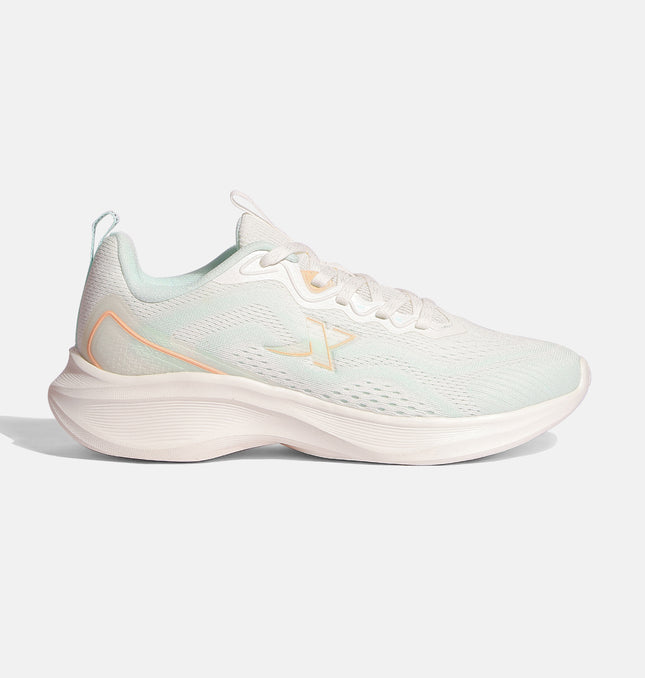 Xtep Women’s Dynamic Foam Running Shoes - White Green / 35