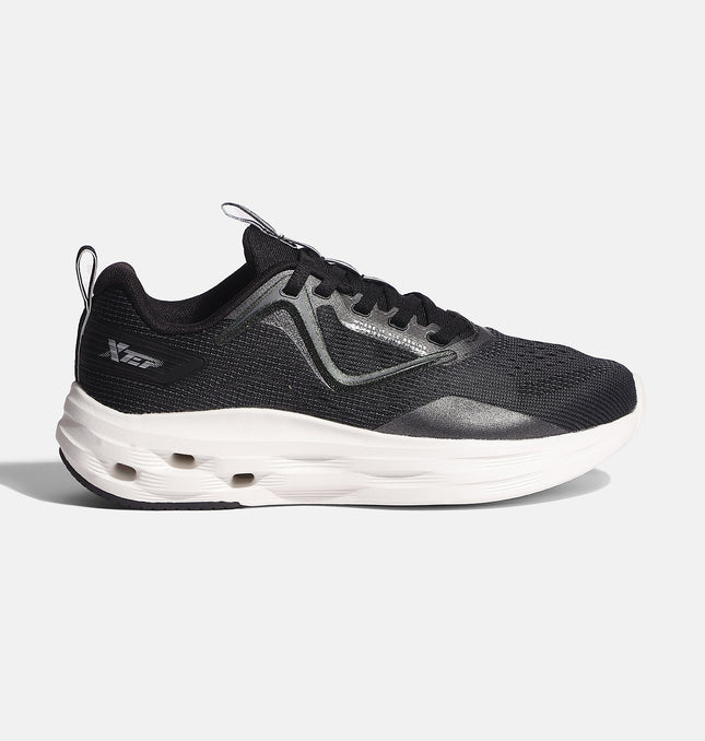 Xtep Reactive Coil Women Running Shoes - Canvas White Black / 35