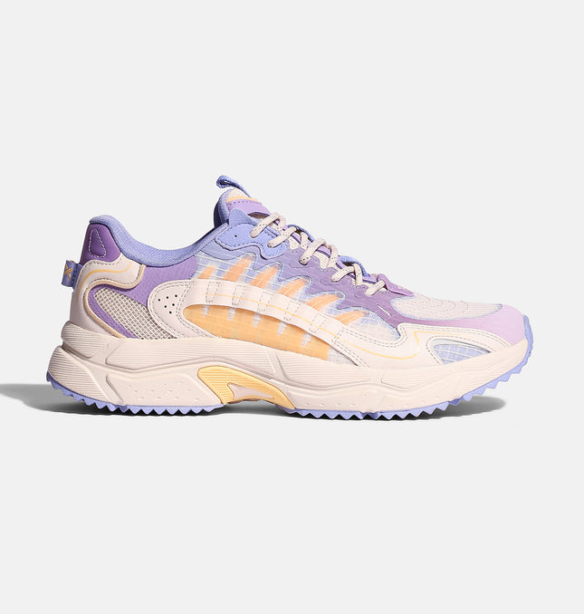 Xtep Women Dynamic Foam Running Shoes - Ivory Pink /Mauve Mist/ Soft Pink orange / 35