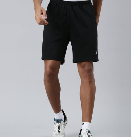 Xtep Men Running Woven Shorts - Black / S