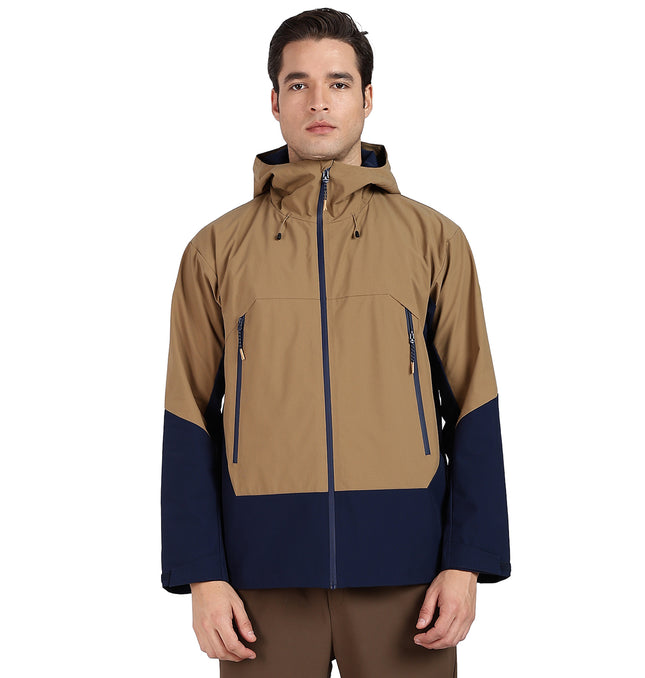 XTEP Men's Outdoor  X-Shield Tech Double Layer Windbreaker Training Jacket