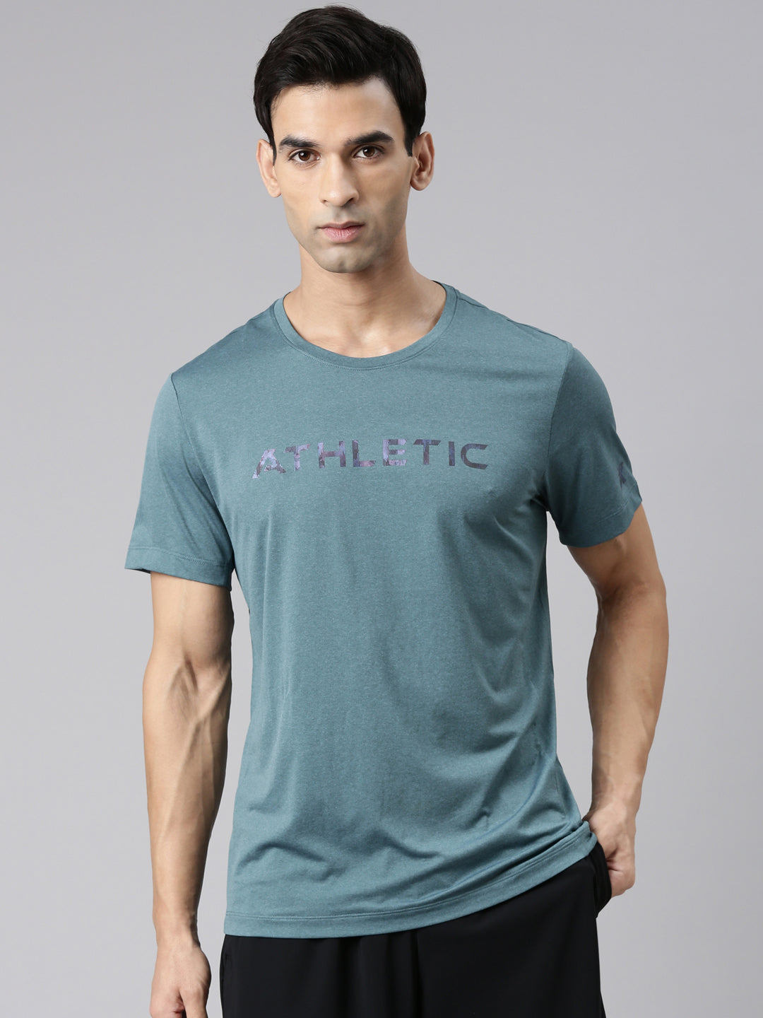 Xtep Men Training Short-sleeve T-shirt - Eco Blue / S