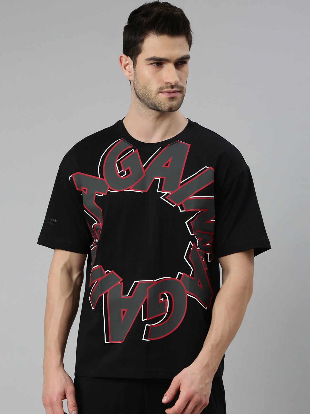 Xtep Men XDNA Short-sleeve T-shirt - Black / S