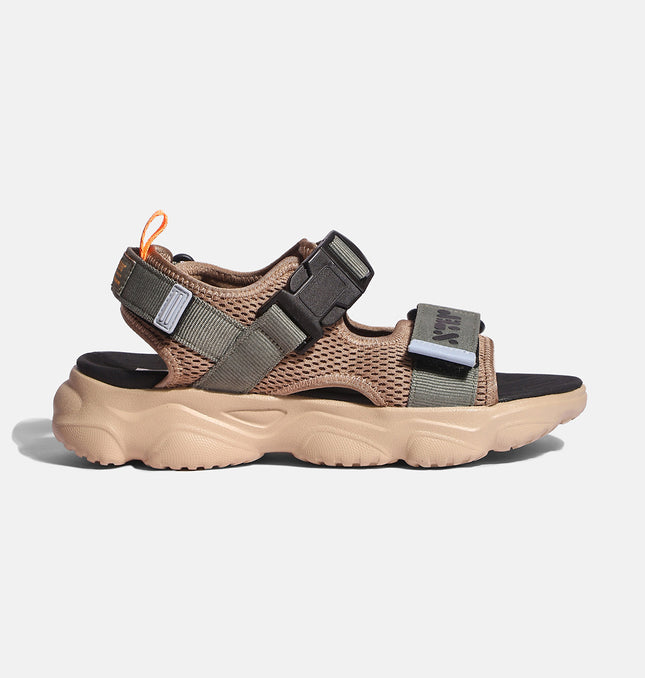 Xtep Men’s Open-Toe Sandal - Honey Brown Green / 39