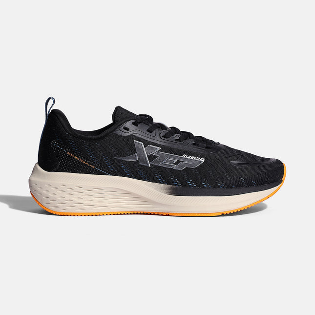 Xtep Men Ace Running Shoes - Black Peacock Blue / 40