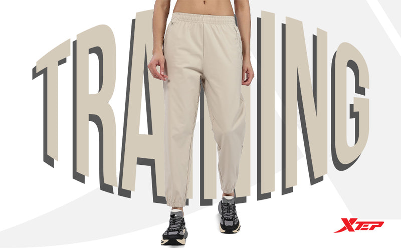 XTEP Women's Water Reppelent Woven Outdoor Training Pants