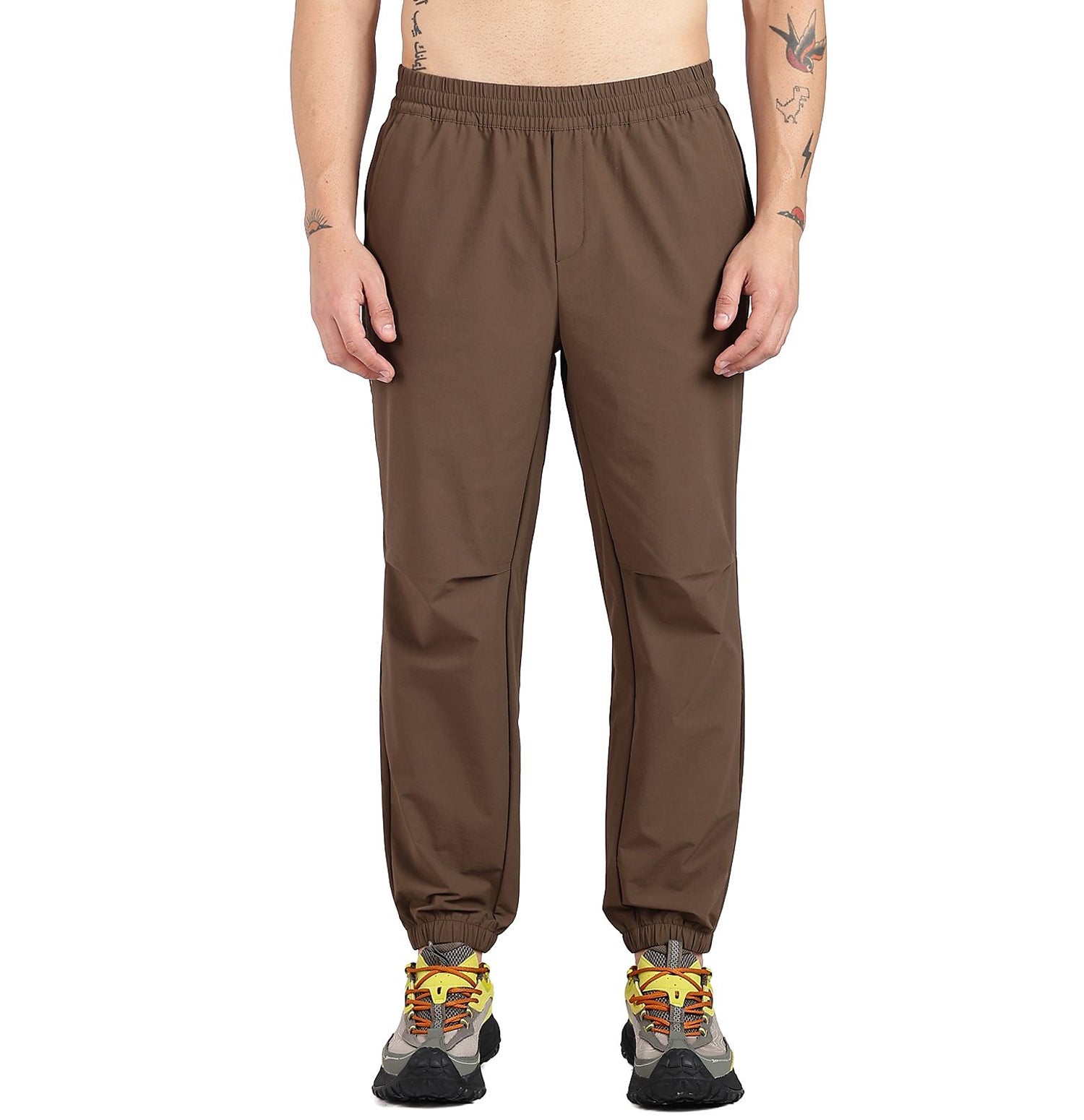 Comfort Woven Quick-Dry Outdoor Pants - Brown