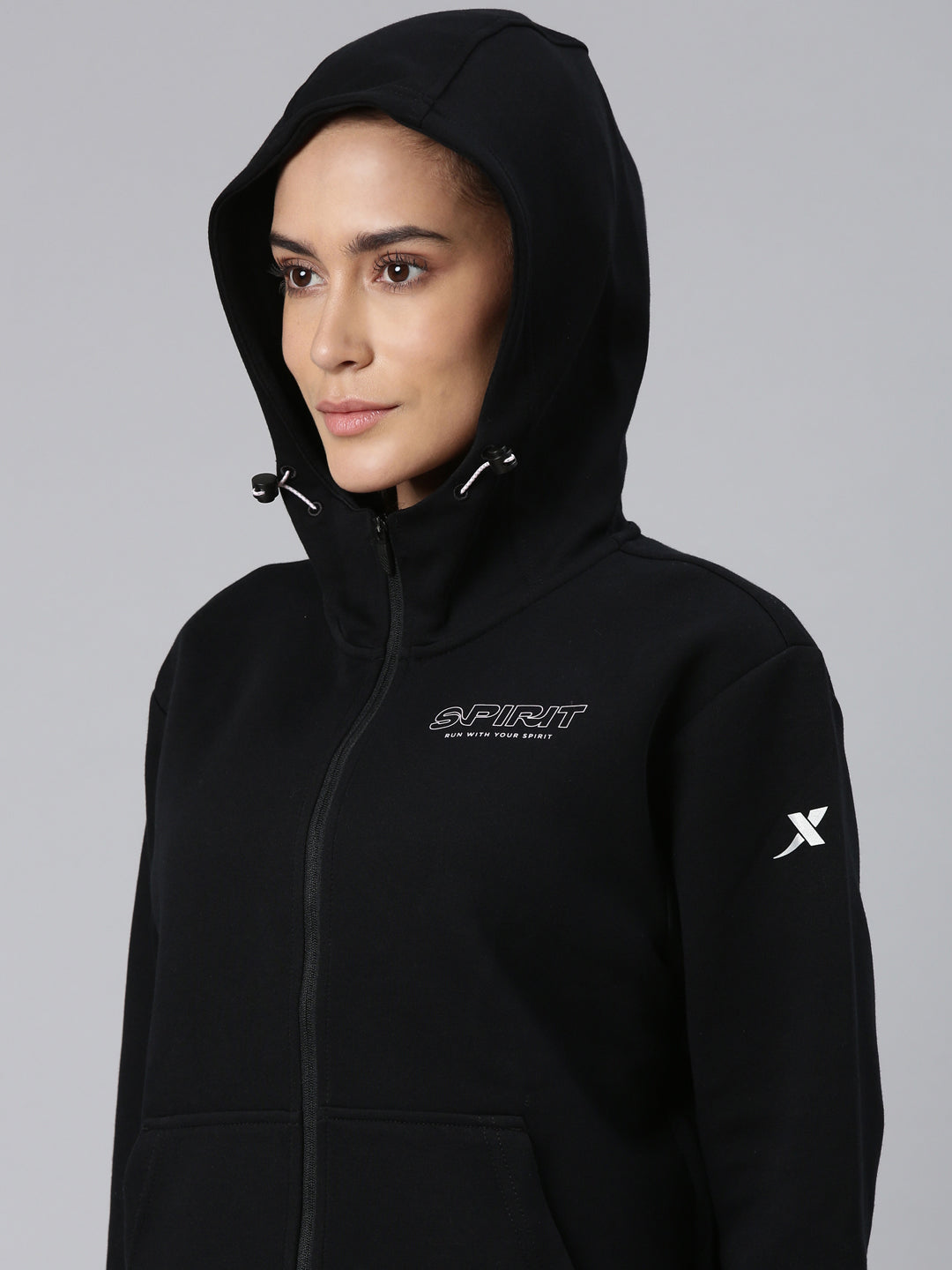 Xtep Hoodie Printed Sweatshirt