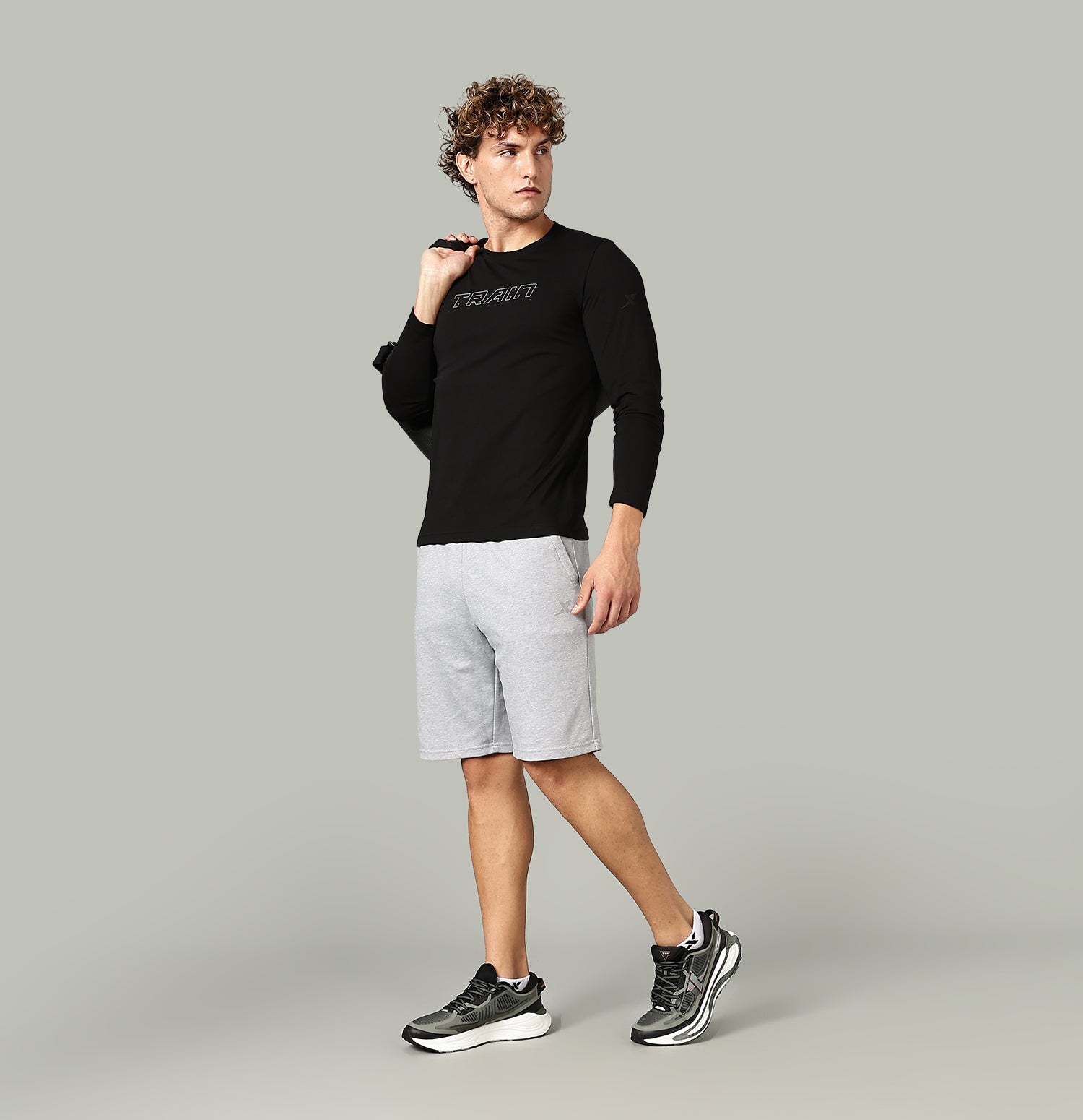 Xtep Men Active Long Sleeve Training T-shirt