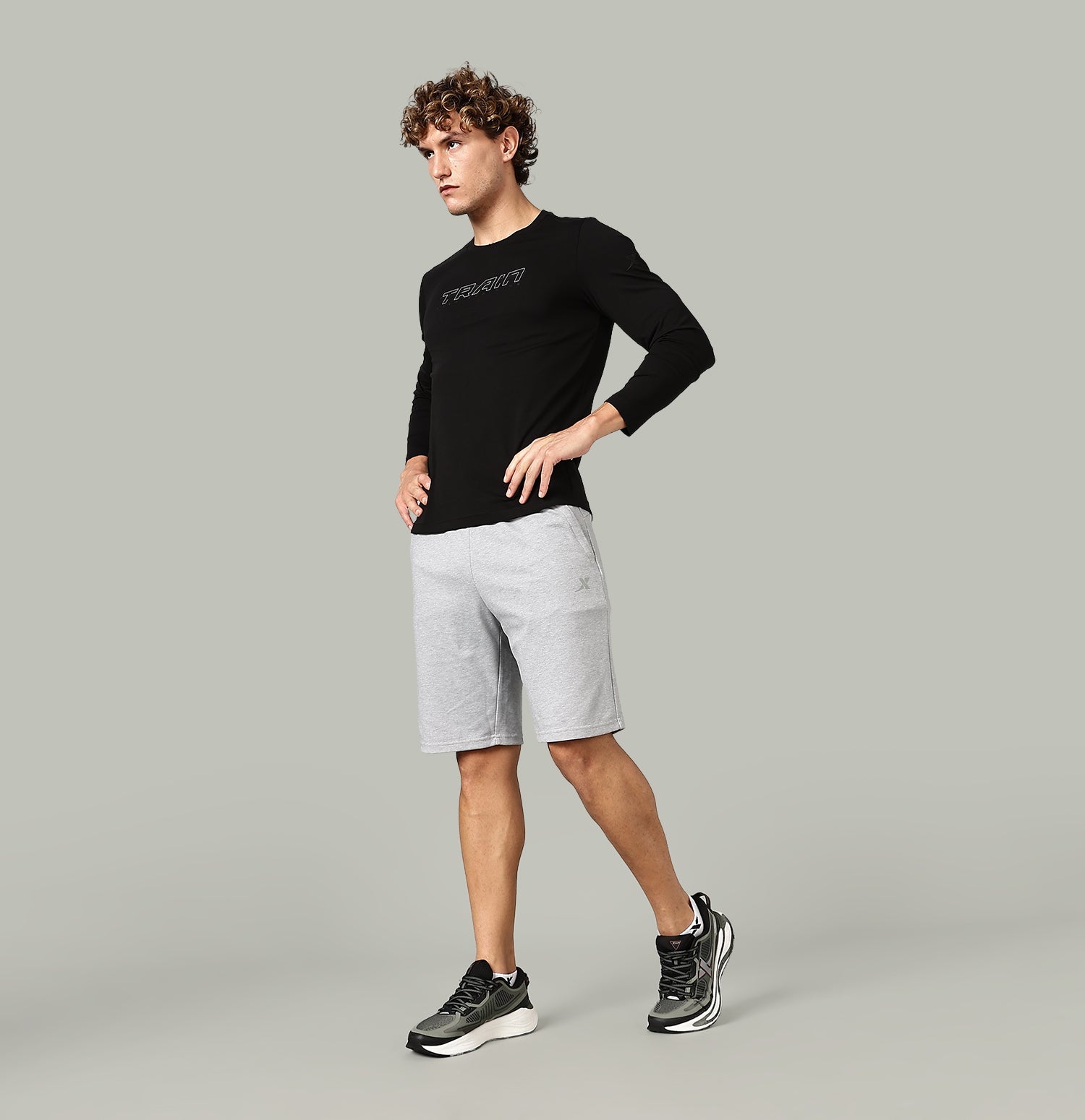 Xtep Men Active Long Sleeve Training T-shirt