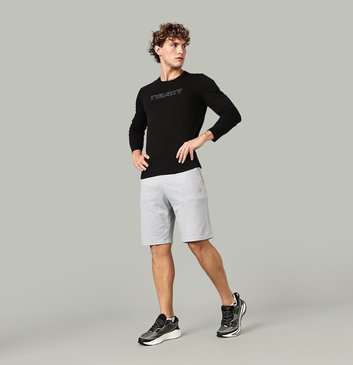 Xtep Men Active Long Sleeve Training T-shirt
