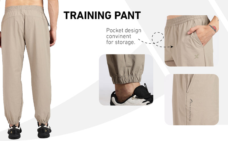 XTEP Men's Comfort Tech Woven Outdoor Training Pants