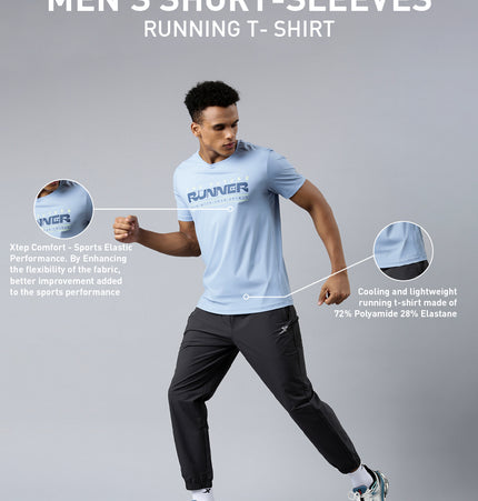 Xtep-Comfort Men Short-sleeve T-shirt