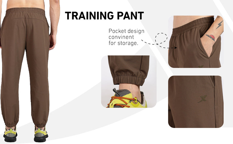 XTEP Men's Comfort Tech Woven Outdoor Training Pants