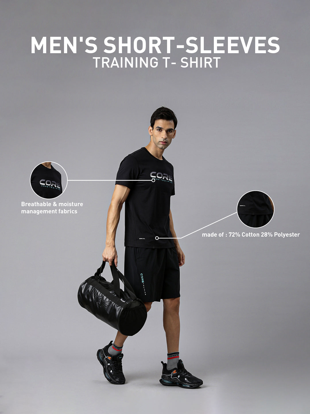 Xtep Men Short-sleeve T-shirt