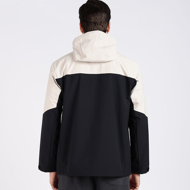 XTEP Men's Outdoor  X-Shield Tech Double Layer Windbreaker Training Jacket