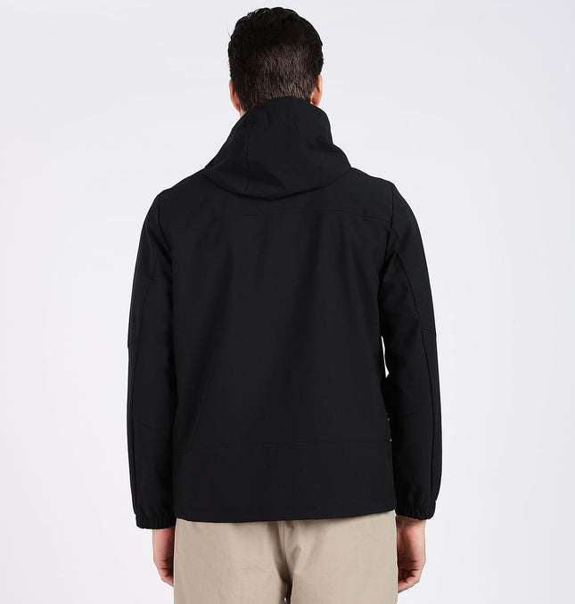 XTEP Men's  X-Shield Tech Double Layer Windbreaker Outdoor Training Jacket