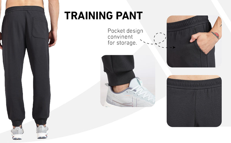 XTEP Men's Winter Lifestyle Micro Texture Surface Pattern Modern Pants