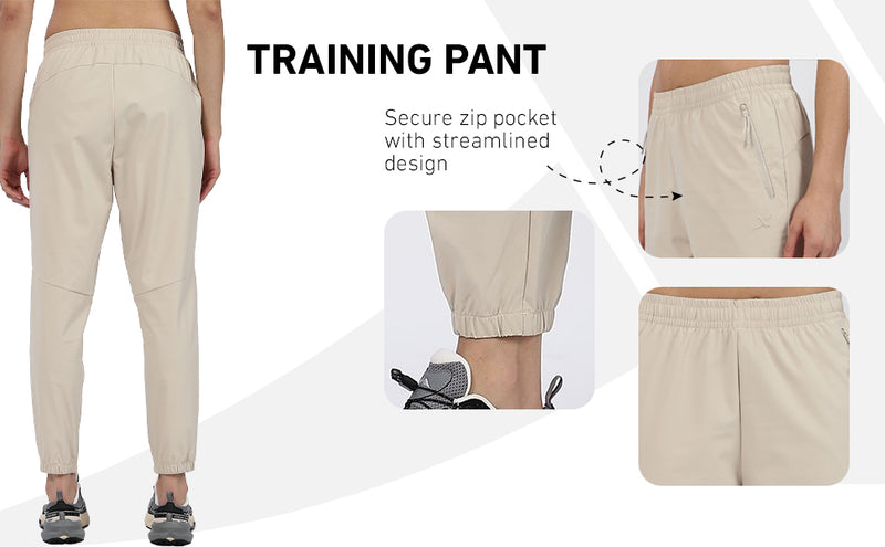 XTEP Women's Water Reppelent Woven Outdoor Training Pants
