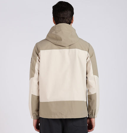 XTEP Men's  X-Shield Tech Double Layer Windbreaker Outdoor Training Jacket