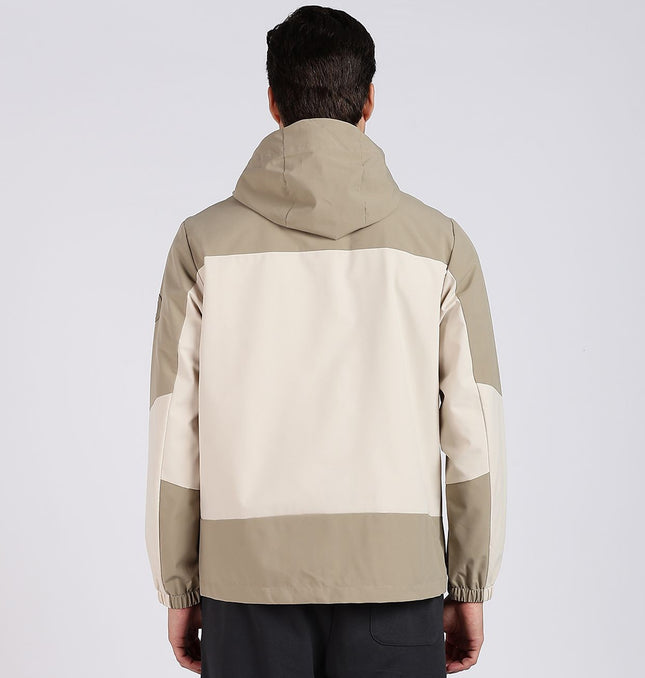 XTEP Men's  X-Shield Tech Double Layer Windbreaker Outdoor Training Jacket