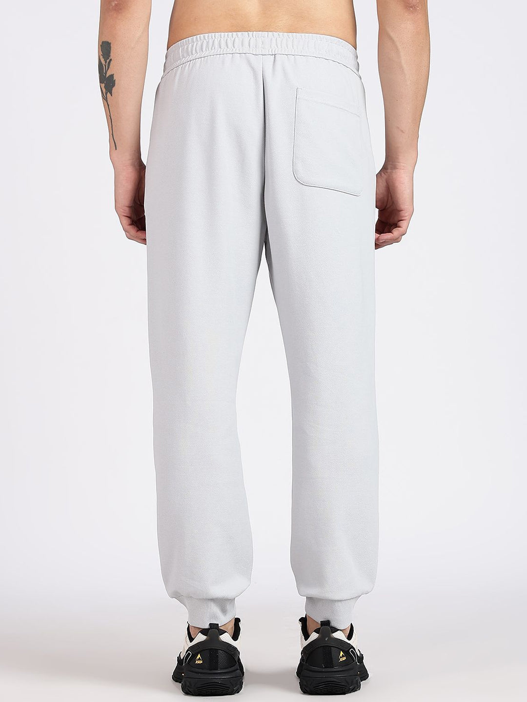 Micro Texture Modern Pants - Grey