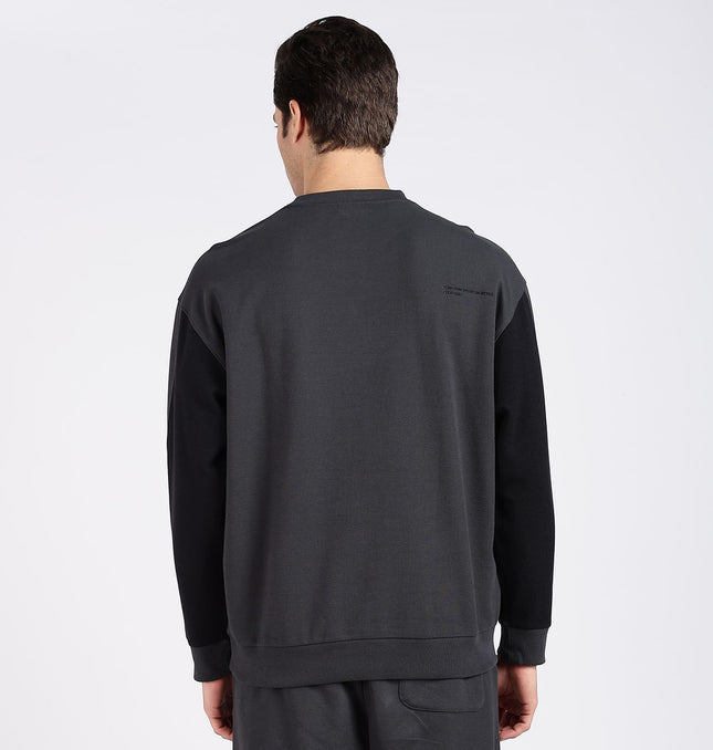 Xtep Men's Winter Micro Texture Pattern Lifestyle Loose Fit Hoodie