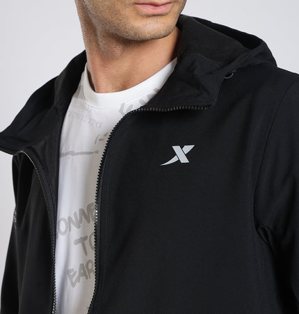 Xtep Men Hooded Windbreaker