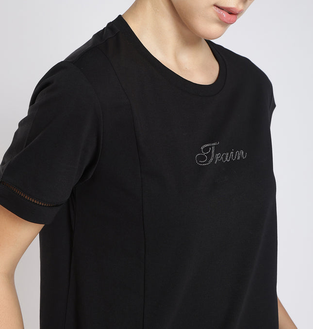 Xtep Women’s Training T-Shirt – Sorona Cotton Blend Antibacterial