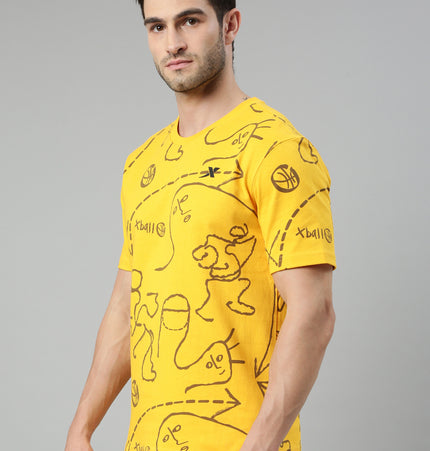 Xtep Men Relaxed Fit Short-sleeve T-shirt